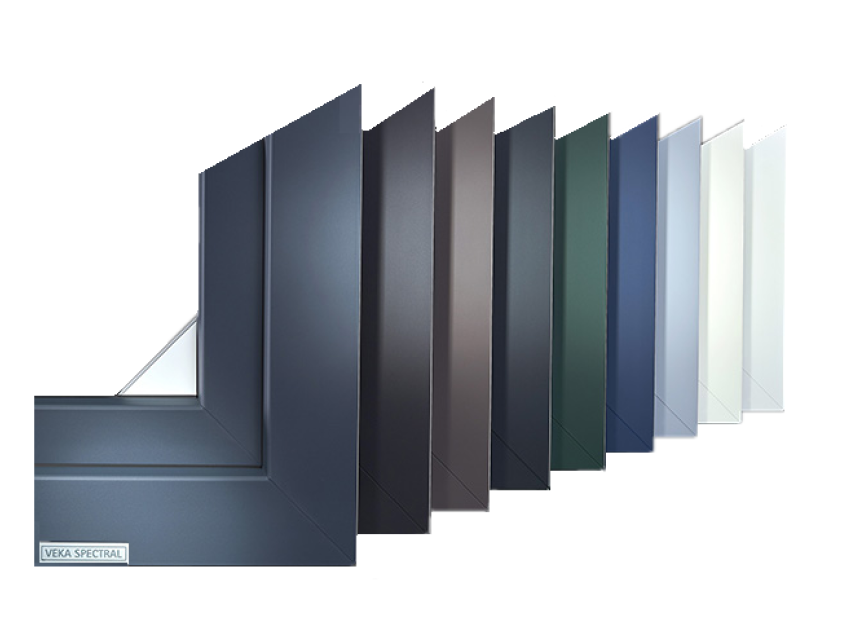 Spectral Ultra-Matte Window Corner Detail